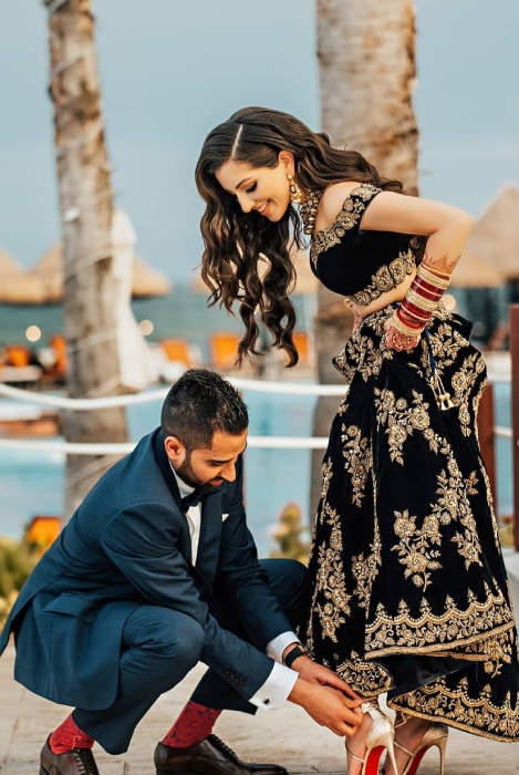 12 Brides Who Ditched Traditional Colours And Donned Black