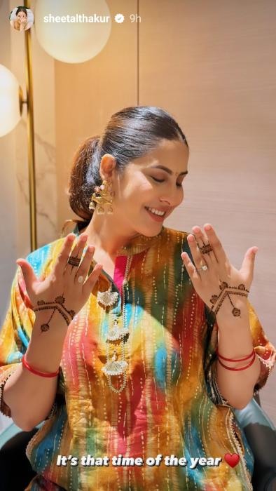 sheetal thakur karwa chauth mehendi