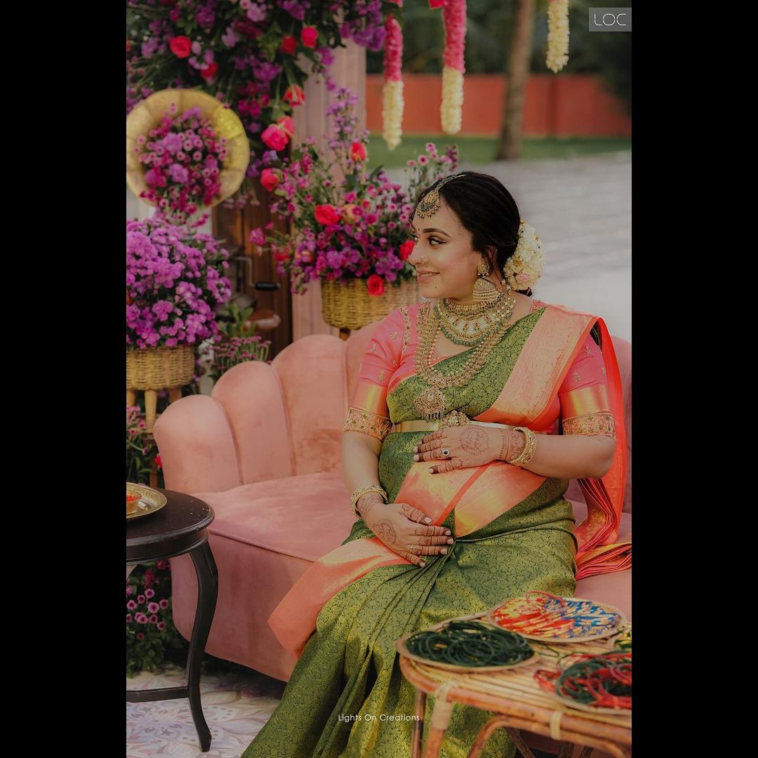 Buy Baby Shower Saree Online In India - Etsy India