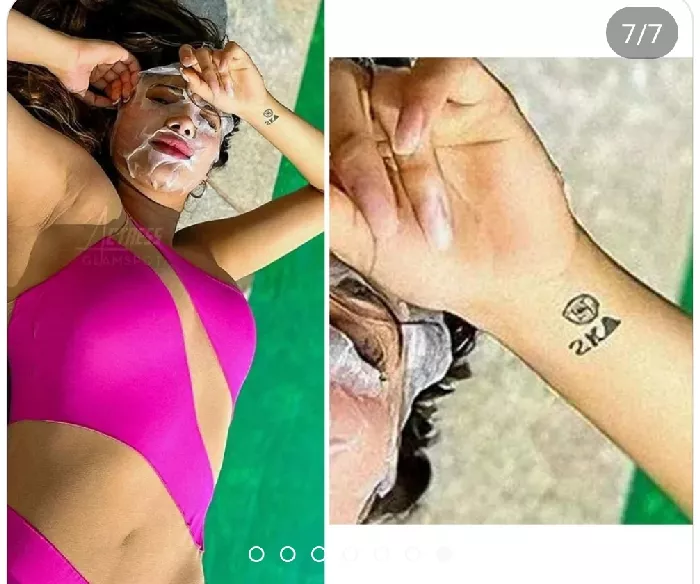 Watch, Janhvi Kapoor gets Sridevi's handwritten note tattooed on her arm -  YouTube