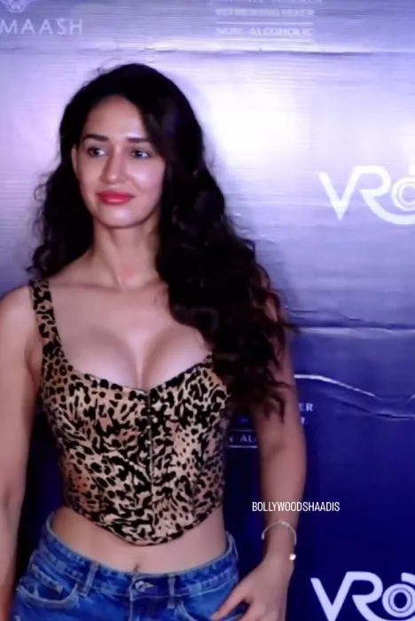 Disha Patani Flaunts Incredible Figure in Transparent Corset Top And Jeans