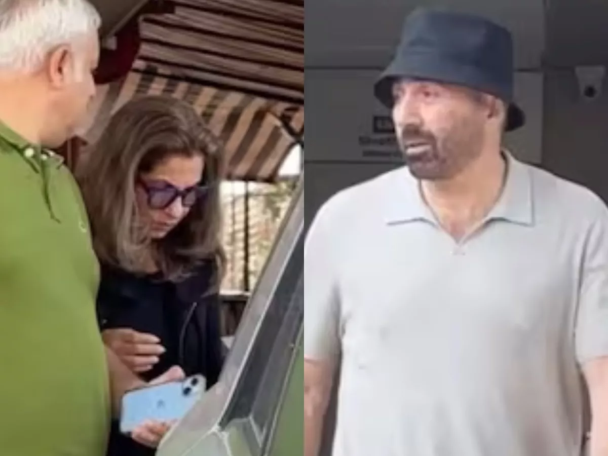 Sunny Deol And Alleged Ladylove, Dimple Kapadia Spotted At A Clinic In  Viral Video, Netizens React