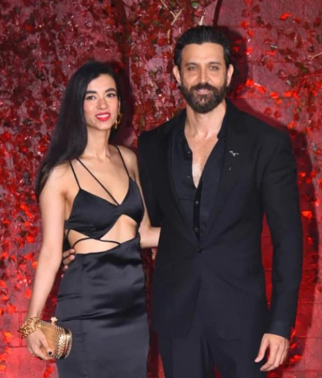 Hrithik with his girlfriend, Saba