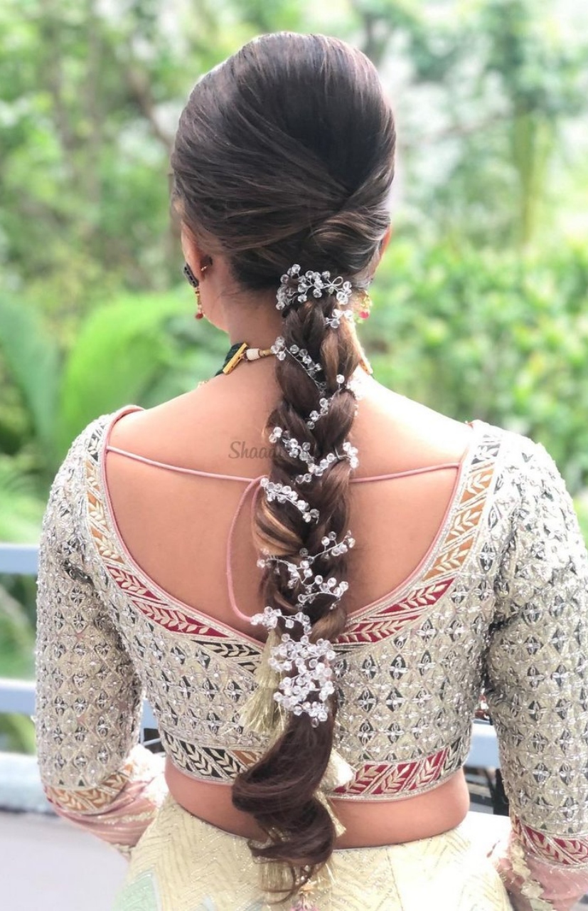 Gajra Bun Hairstyle Tuborial ( khopa ) - Namaste Neeru Fashion | Facebook