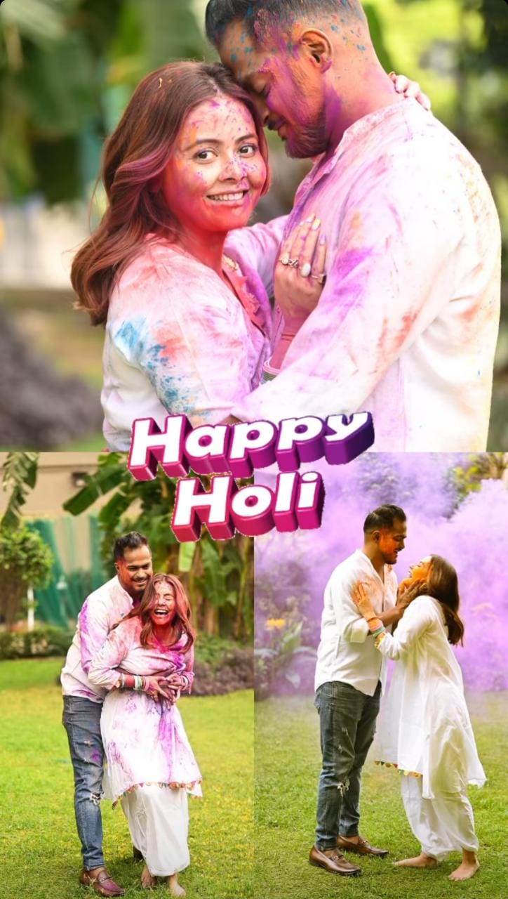 Holi Couple Pose Ideas: Fun and Colorful Photo Inspirations