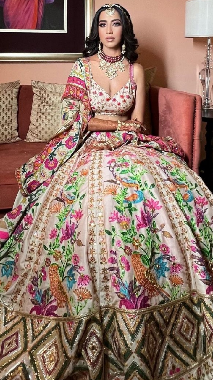 Pooja Hegde Hottest Lehenga Designs For Engagement Brides | Wedding Lehengas  | Bridal Lehenga Designs | Kisi Ka Bhai Kisi Ki Jaan