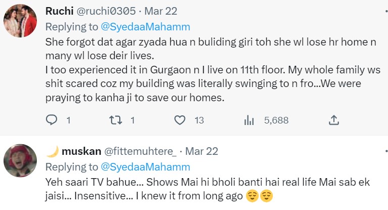 Divyanka Tripathi Gets Trolled For Being 'excited' During Earthquake 