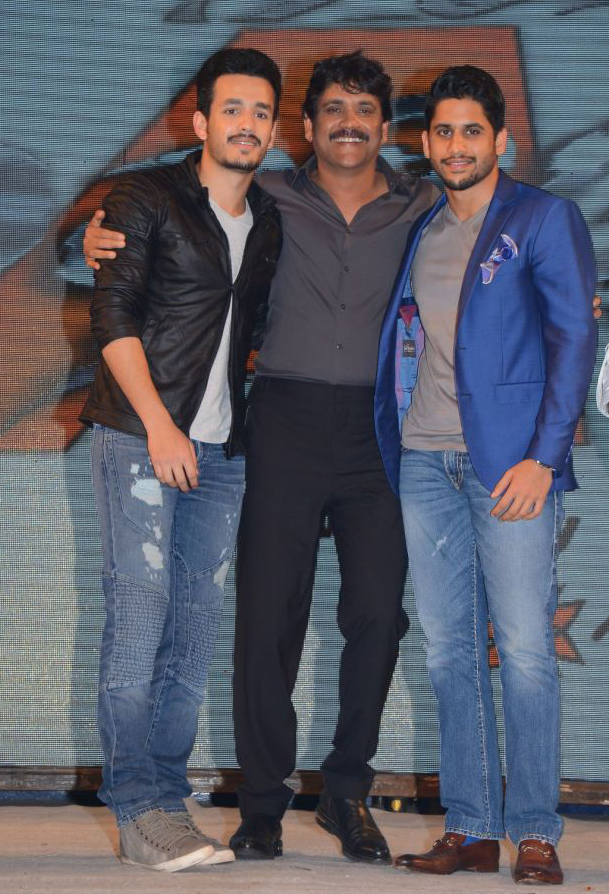 nagarjuna with sons