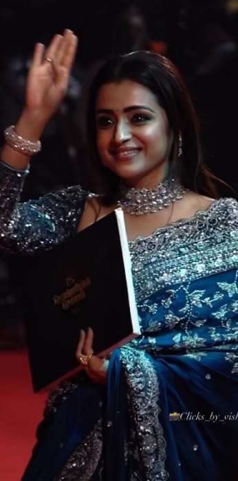 Trisha Krishnan's Stylish Sarees For Ponniyin Selvan: 1 Promotions