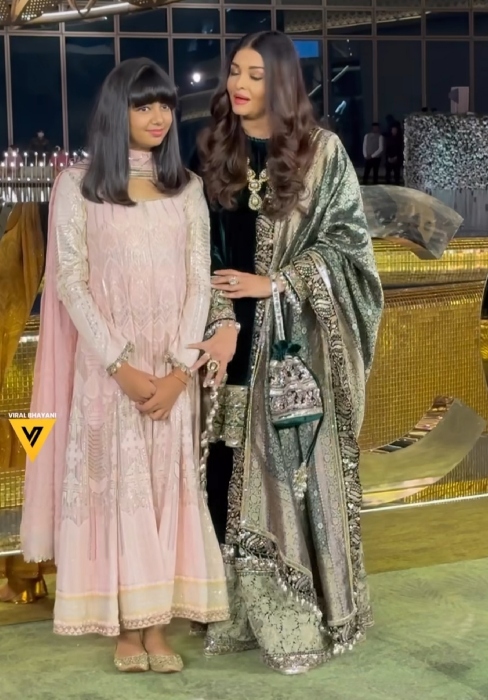 Aishwarya and aaradhya