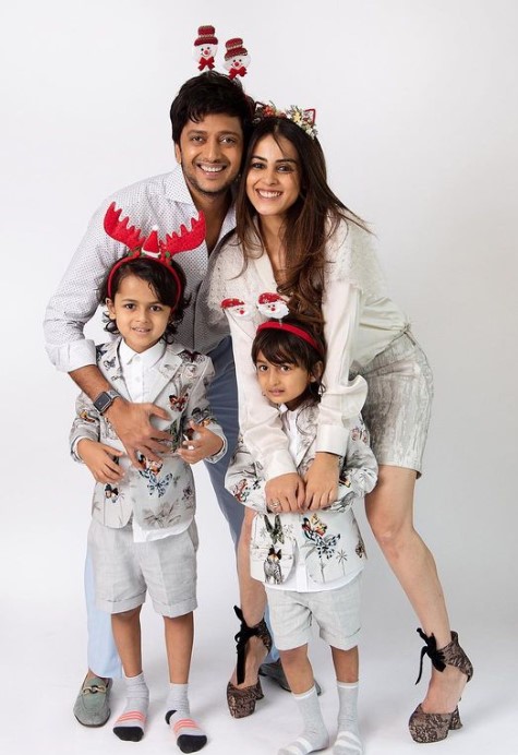 Riteish and family