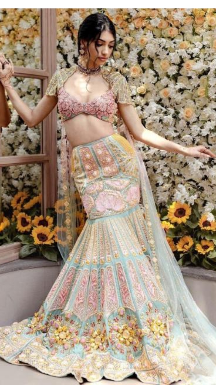 Blossom in Style with Floral Lehenga Choli | Zeel Clothing