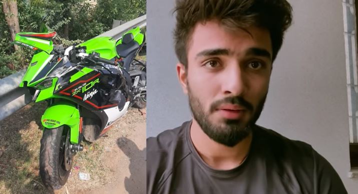 Agastya chauhan died Pro Rider 1000 YouTuber Accident  Dragger