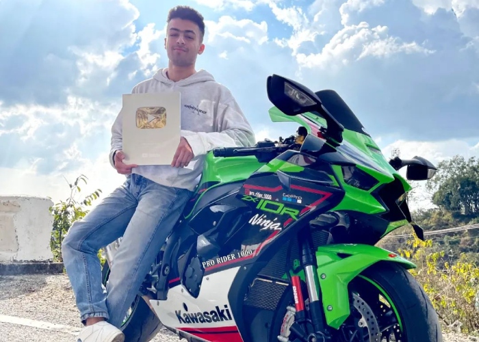 Agastya chauhan died Pro Rider 1000 YouTuber Accident 