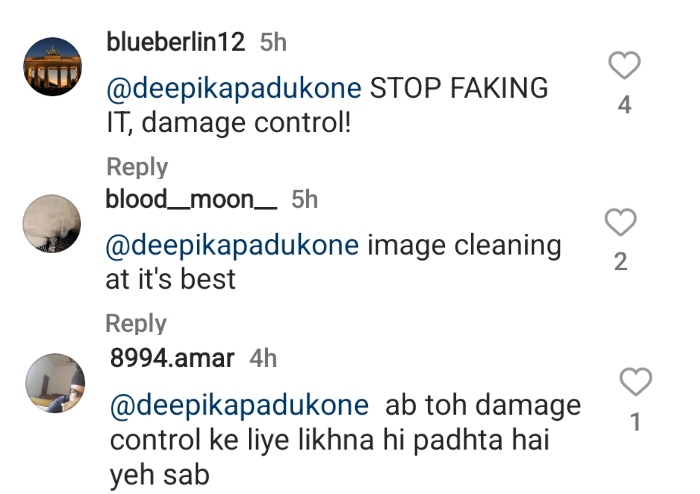 deepika got trolled