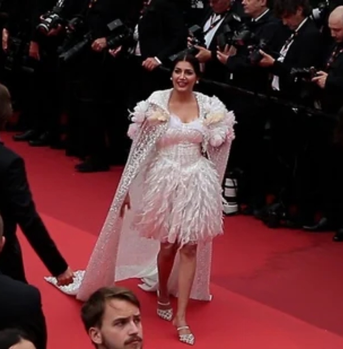 sapna choudhary at cannes