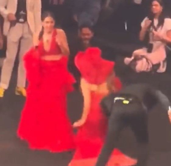 Vicky Kaushal Slips While Dancing On Sheila Ki Jawani As Rakhi Sawant