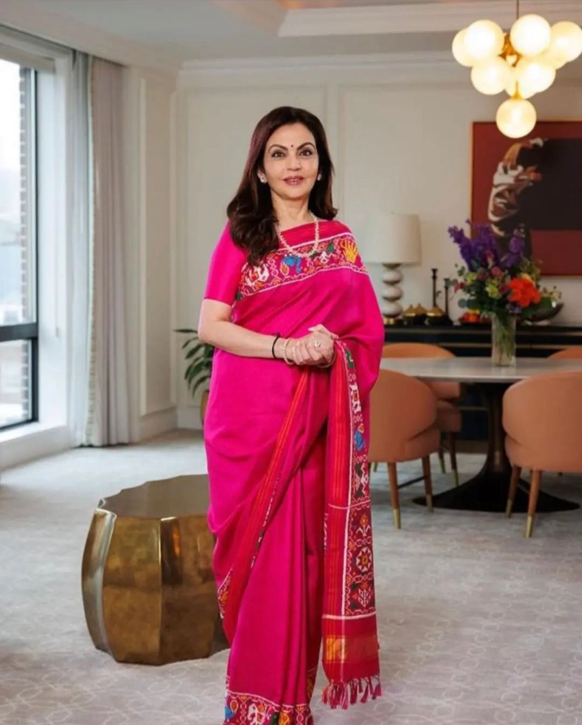 Nita Ambani: Nita Ambani's beautiful style in Paithani saree, know the  specialty of this saree..