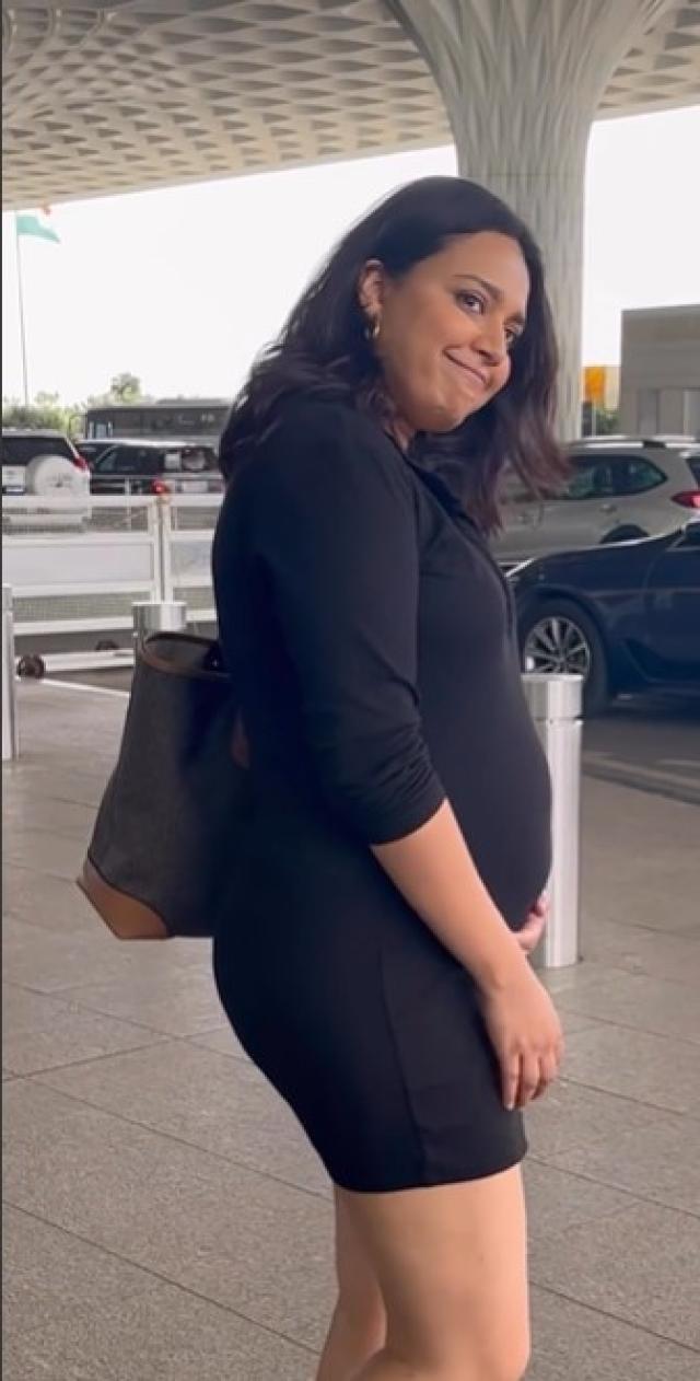 swara bhasker first appearance post announcing pregnancy