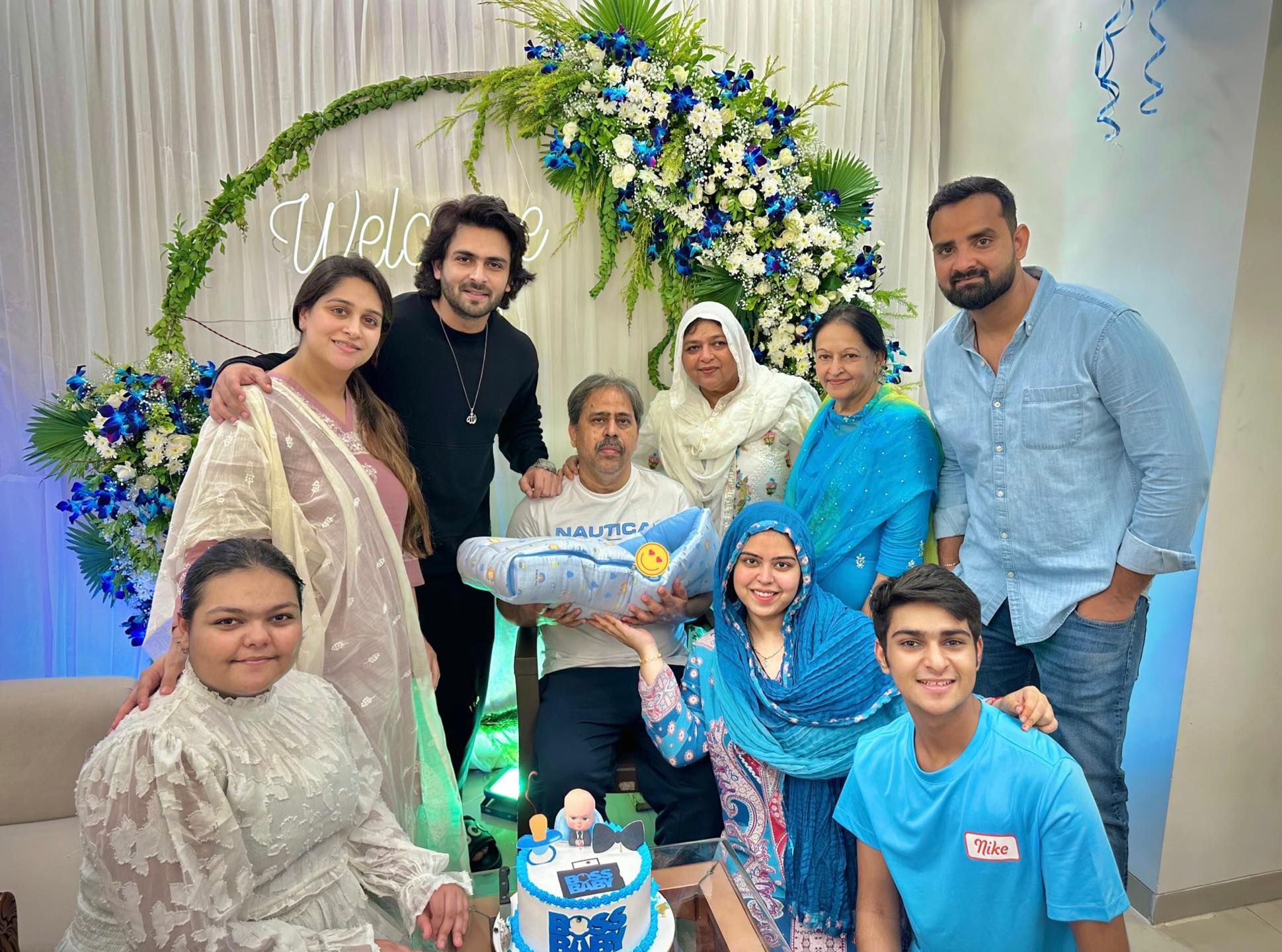 Shoaib Ibrahim's first family picture