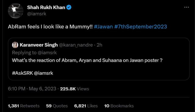 Shah Rukh Khan's Zinger Takes Down Troll Who Aimed At Deepika: I