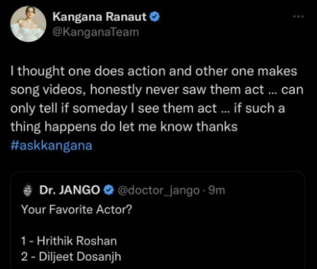 when kangana ranaut took a dig at Hrithik roshan