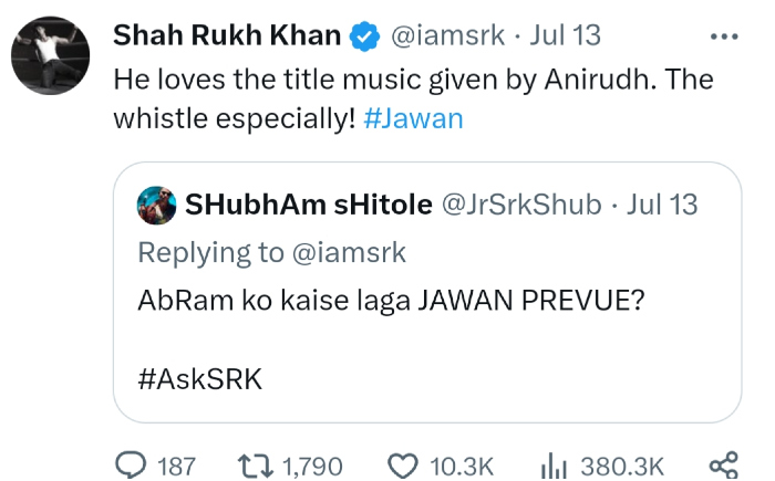 shah rukh khan