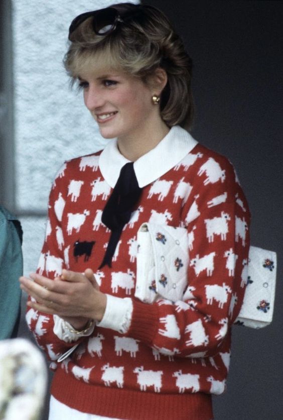 Princess Diana's 'Black Sheep Jumper' Sold At USD 1.14 Million, Making ...