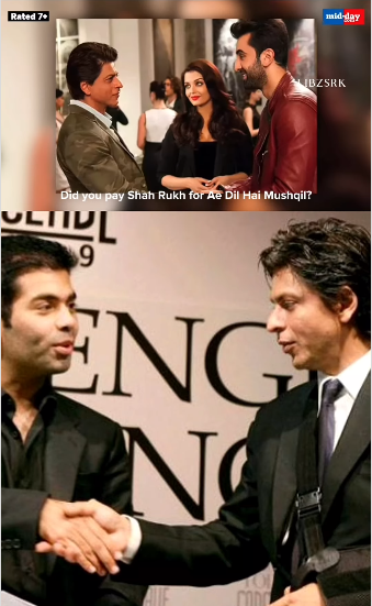 Shah Rukh Khan Best friend Karan Johar