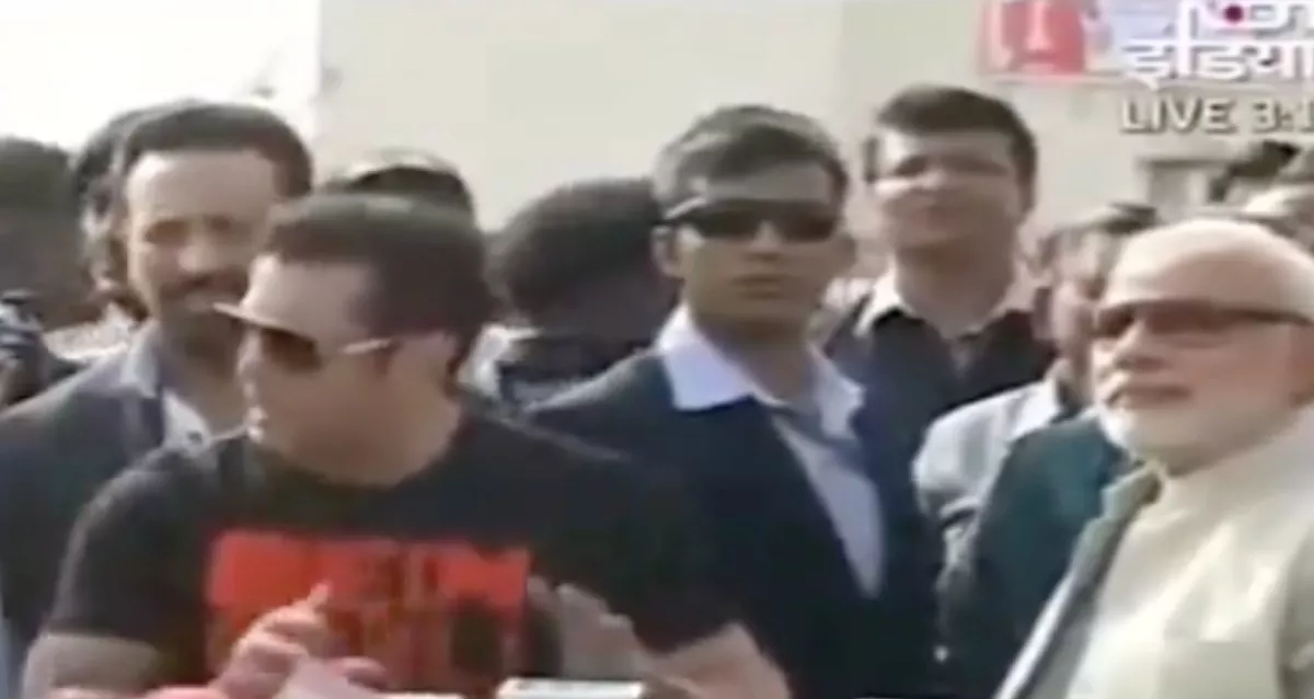 Salman Khan's old video supporting baba siddqui