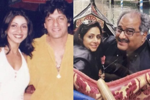 Bhavana Pandey, Chunky Panday, Boney Kapoor, Sridevi