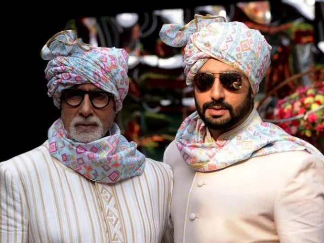 Abhishek Bachchan, Aishwarya Rai, Nimrat Kaur, Amitabh Bachchan