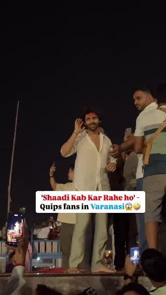 Kartik Aaryan, Bhool Bhulaiyaa 3, Kartik Aaryan Kashi Viral Video 