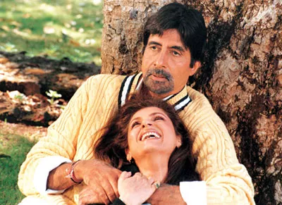 Amitabh Bachchan, Dimple Kapadia, Rishi Kapoor