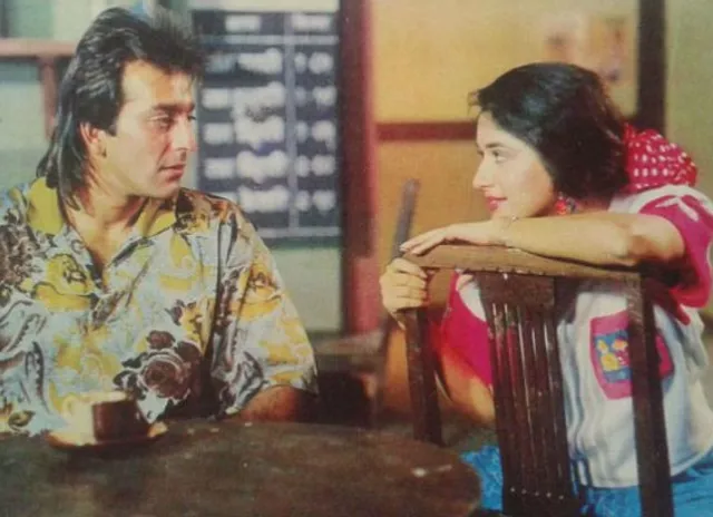 Madhuri Dixit, Sanjay Dutt, Salman Khan