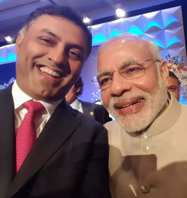 Nikesh Arora, PM Narendra Modi