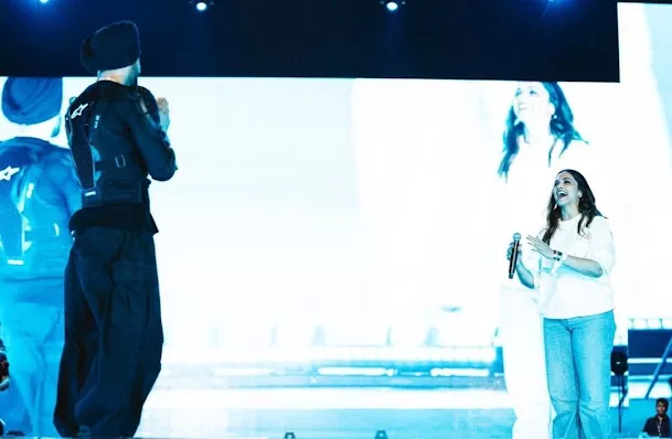 Deepika Padukone, Diljit Dosanjh, Dil-Luminati Concert