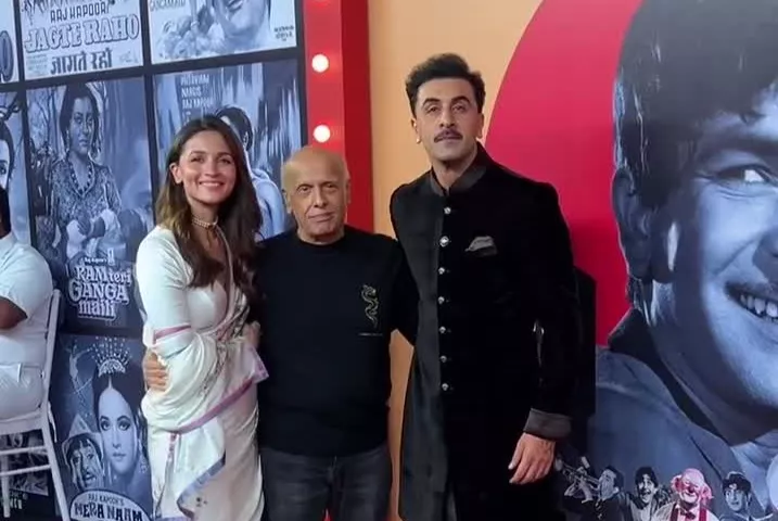 Alia Bhatt, Mahesh Bhatt, Ranbir Kapoor