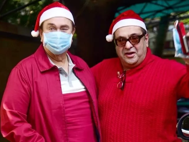 Rajiv and Randhir Kapoor