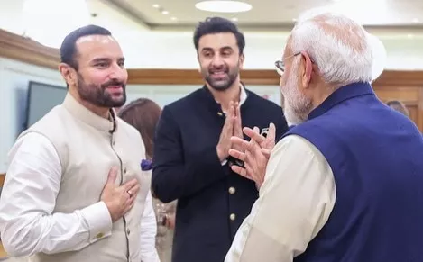 Prime Minister Narendra Modi, Saif Ali Khan, Kareena Kapoor, Alia Bhatt, Neetu Kapoor, Karishma Kapoor, Reema Jain, Raj Kapoor, Ranbir Kapoor