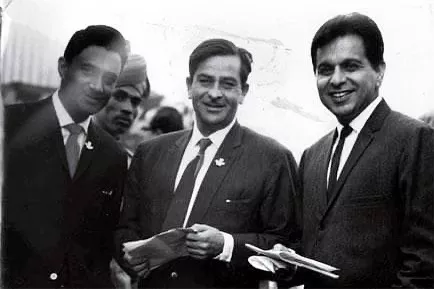 Dilip Kumar, Raj Kapoor, Dev Anand