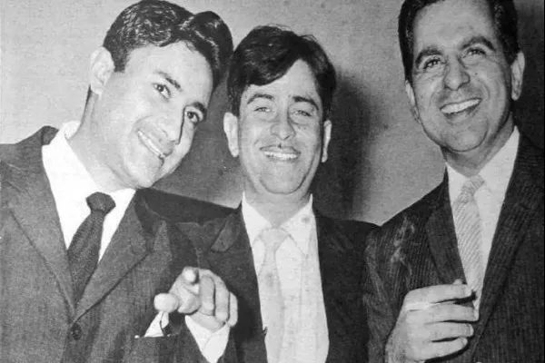 Dev Anand, Raj Kapoor, Dilip Kumar