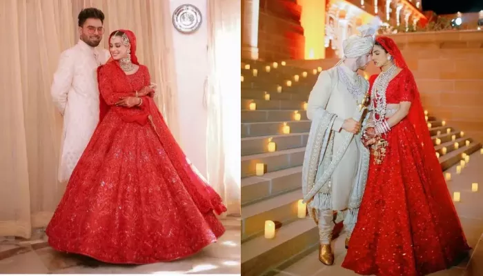 Iqra aziz wedding dresses in mannat murad||Actresses dramas dresses||viralshorts  - YouTube