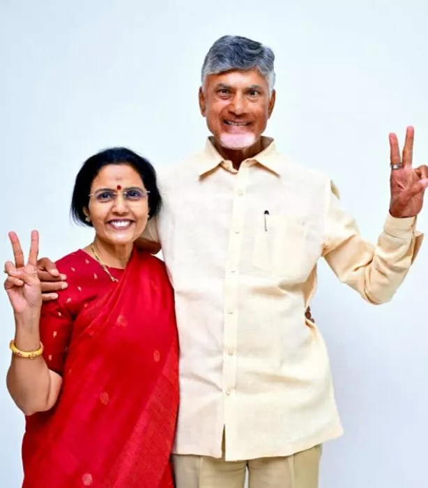 Chandrababu Naidu Telugu Desam Party TDP Wife Nara Bhuvaneshwari
