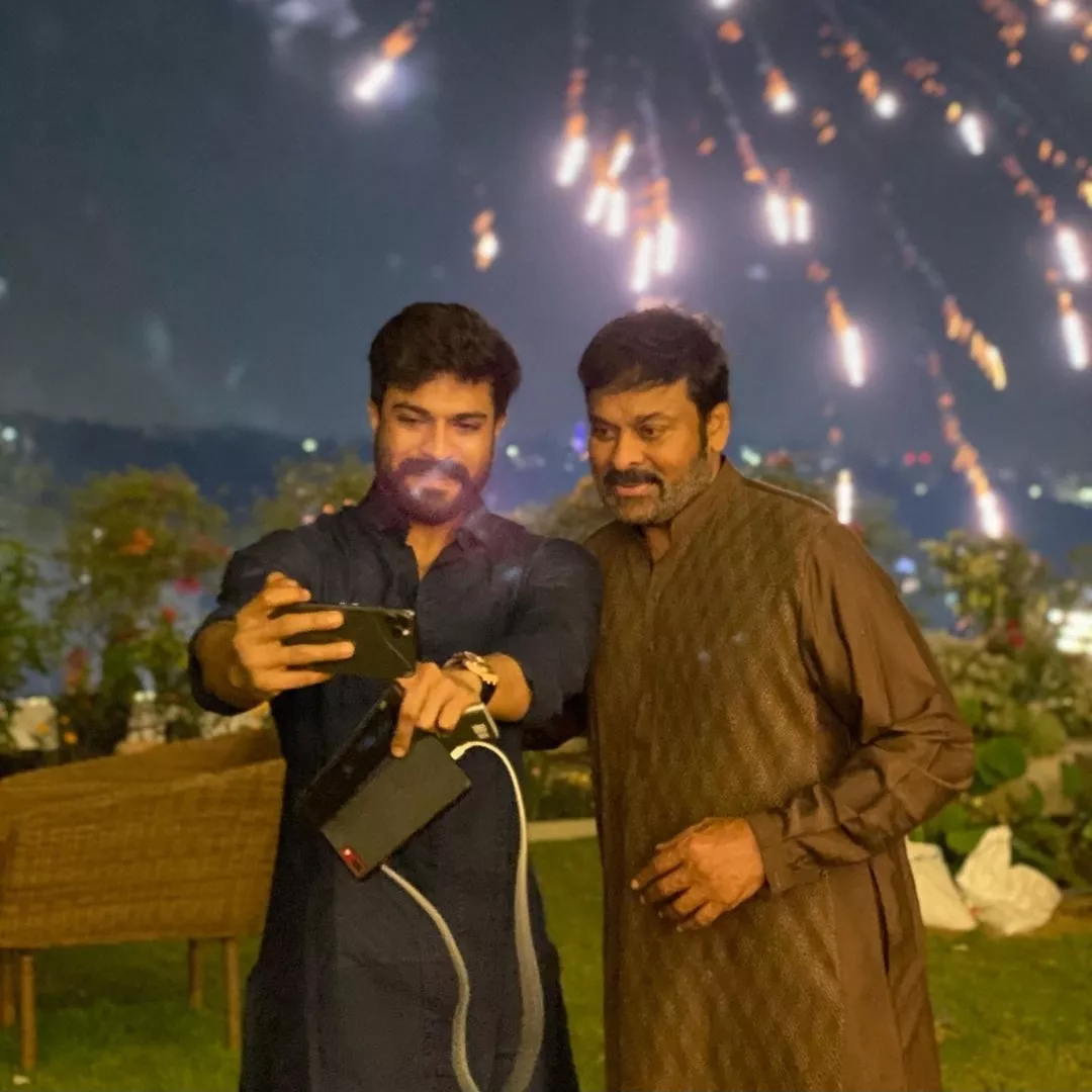 Ram Charan, Chiranjeevi