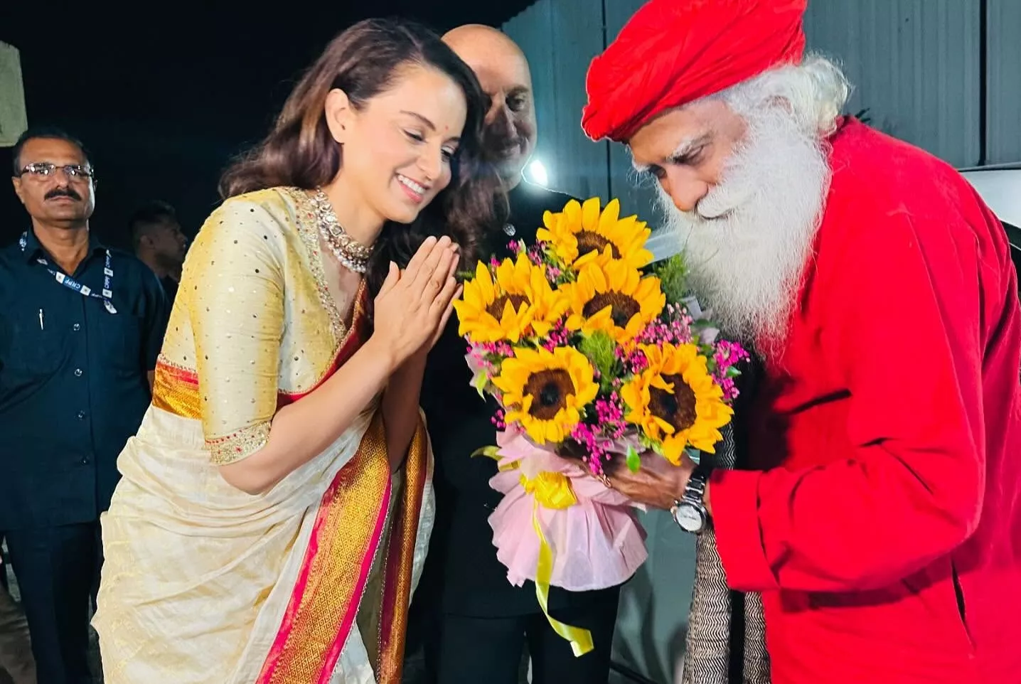 Kangana Ranaut, Sadhguru