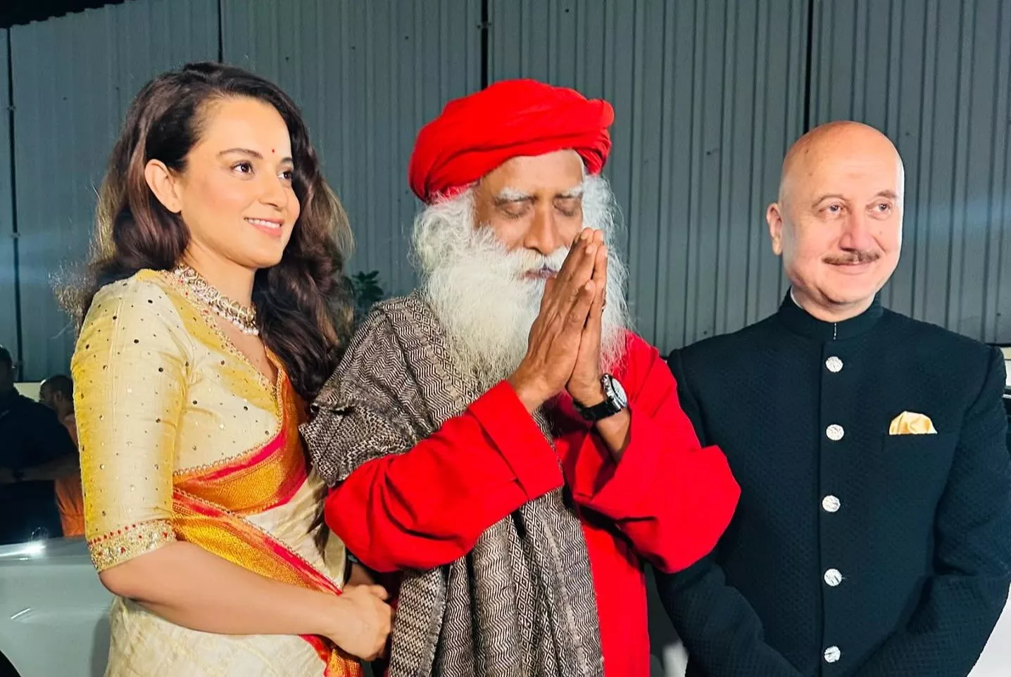 Kangana Ranaut, Sadhguru