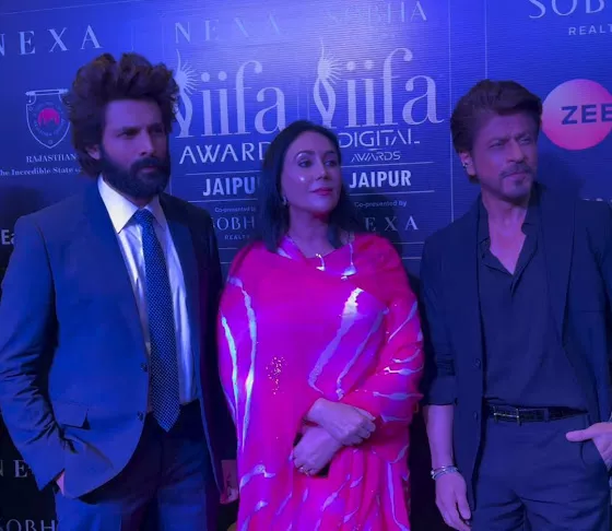 Princess Diya Kumari, Kartik Aaryan, Shah Rukh Khan, IIFa 2025