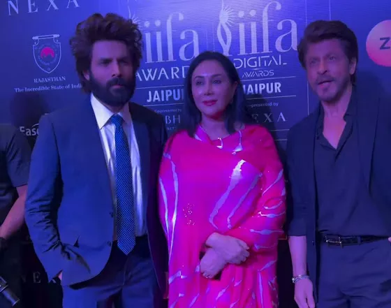 Princess Diya Kumari, Kartik Aaryan, Shah Rukh Khan, IIFa 2025