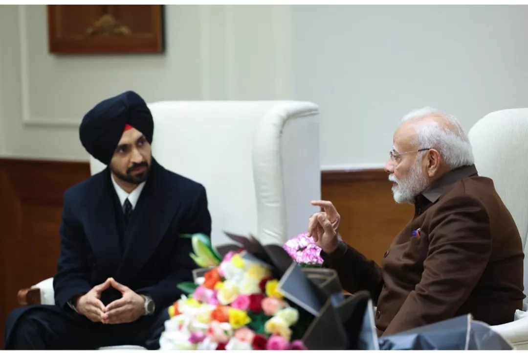 Diljit Dosanjh, Prime Minister, Narendra Modi